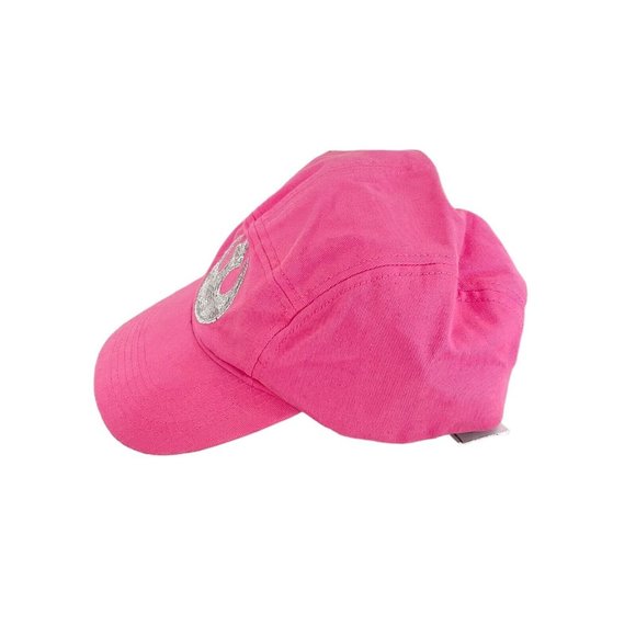 Disney Parks Star Wars Sequined Rebel Pink Baseball Cap Hat One Size NWT main image 4